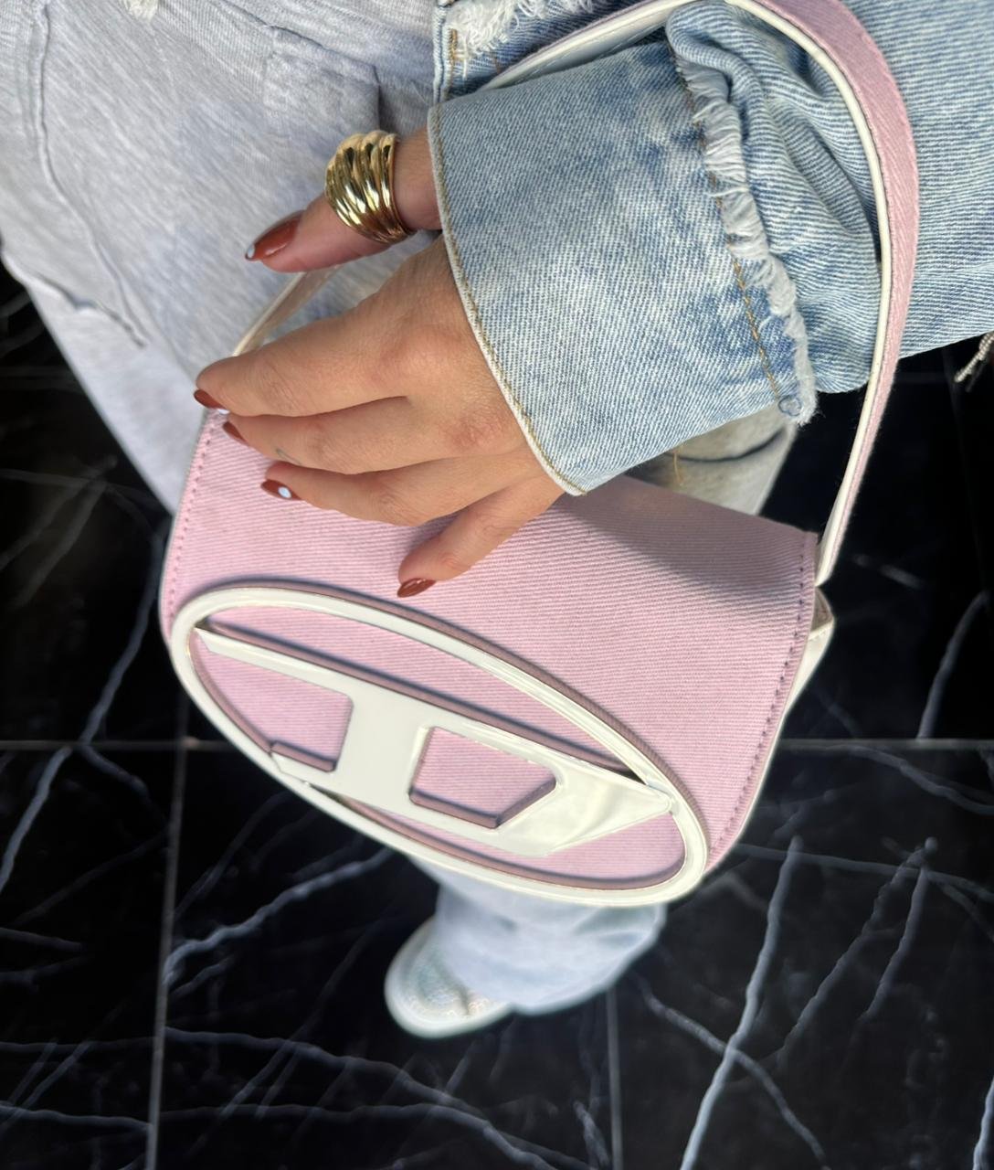 MINI BAG DIESEL-ROSA