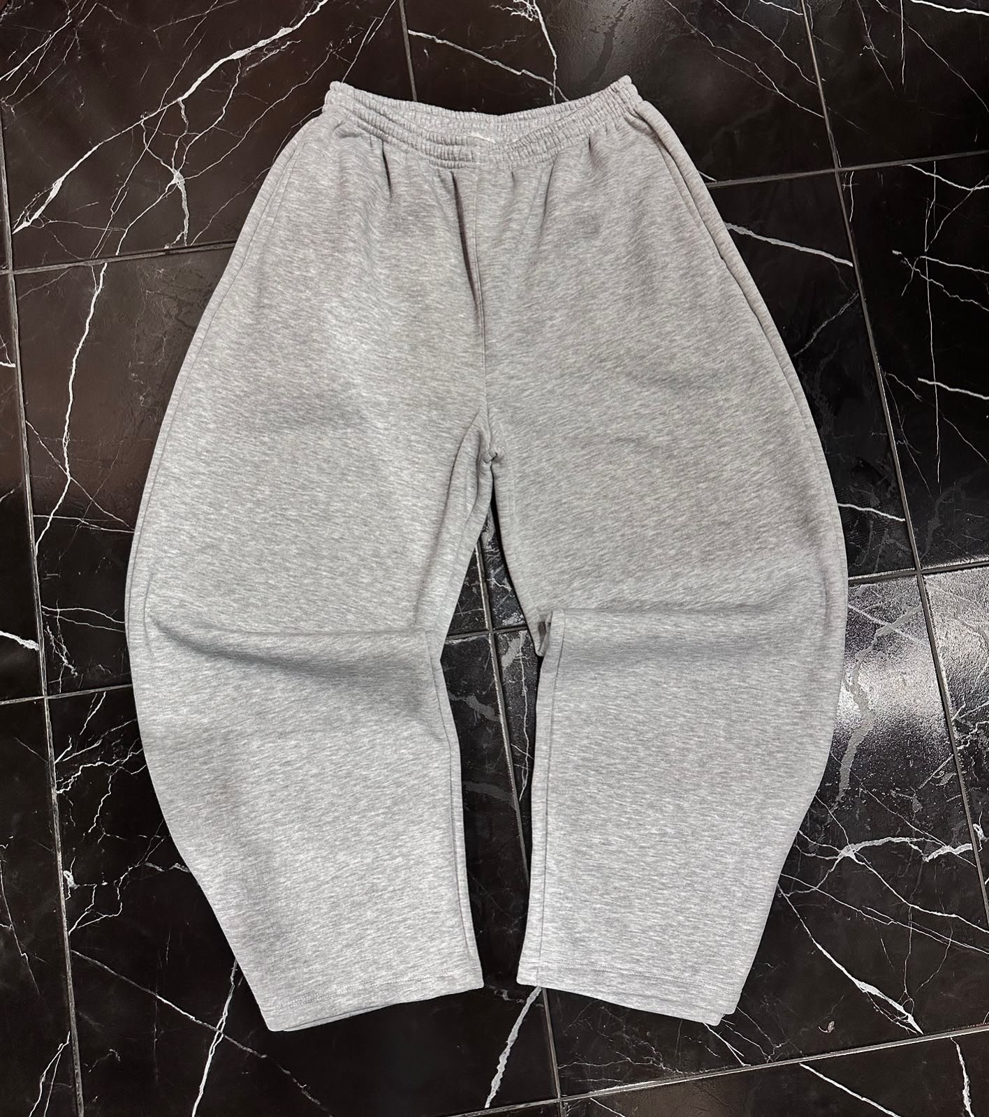 PANT RECTO GRIS MELANGE