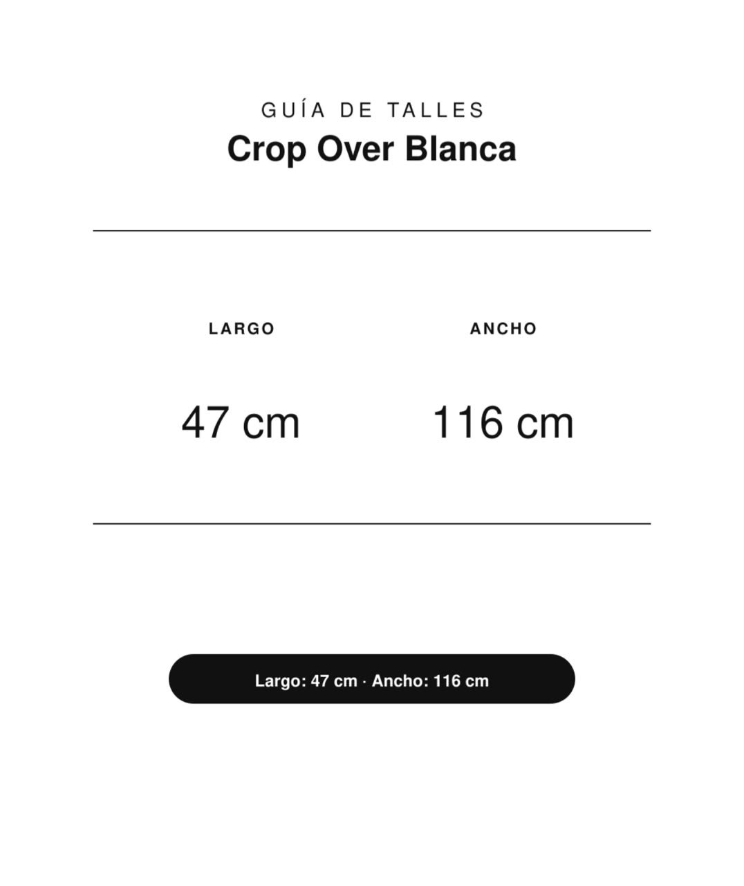 remera crop oversize