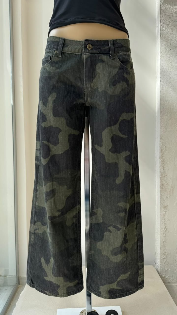 WIDE LEG MILITAR